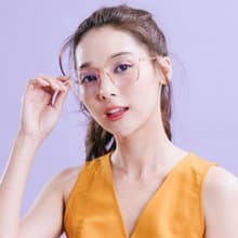 梅爾克的蜿蜒旋梯│透視感彗星棕TR90幾何方框UV400濾藍光眼鏡