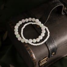 【無瑕】霧漫深林-冰糯種翡翠手鍊