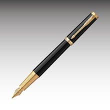 Parker 派克 精英系列麗雅黑金鋼筆  免費刻字