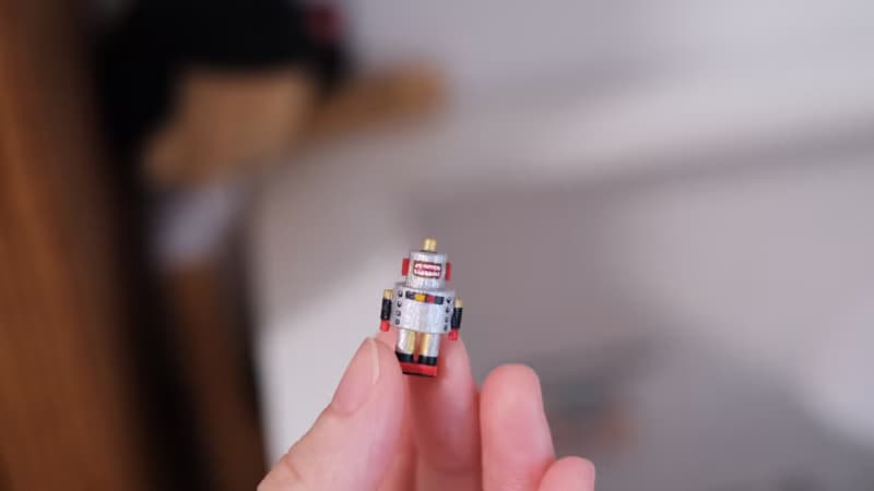 【棉花星球】復古玩具系列-小機器人