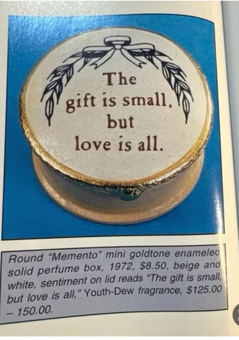 Estée Lauder 1972年香膏盒