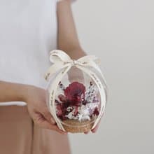 【永生玫瑰花玻璃球】• 情人節禮物/生日禮物/永生花/永生玫瑰花