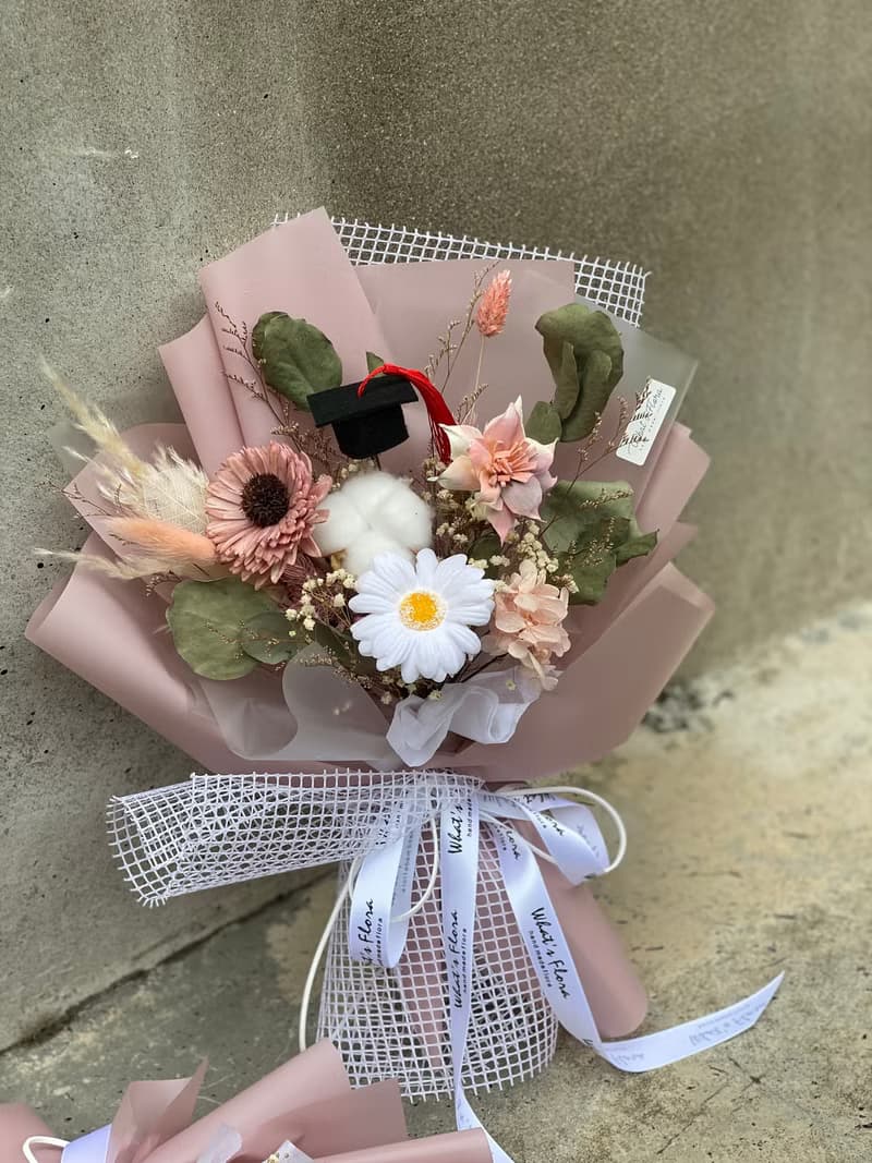 2022畢業花束 向日葵 畢業快樂 擴香花束