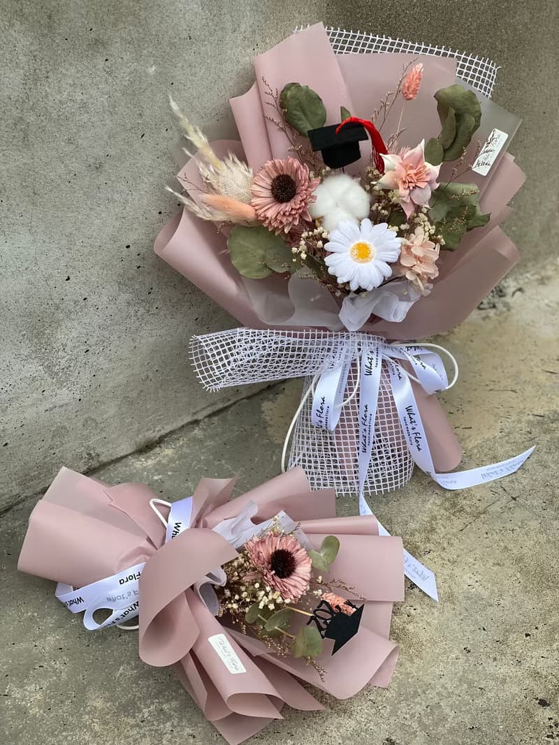 2022畢業花束 向日葵 畢業快樂 擴香花束