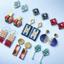 【漸漸繡 Vol.2】系列 刺繡金工耳環