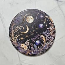 星空花圈-吸水陶瓷杯墊