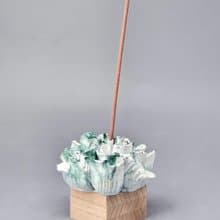 玩柅 水泥線香座 (送日本線香) 打座 禪修 禮物 香薰 送禮 禮物