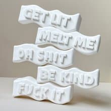 趣味俚語擴香石/Oh Shit/Fuck It/Melt Me/Be Kind/Get Lit