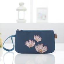 隨行手拿包  防潑水 平織緹花 迷漾紫