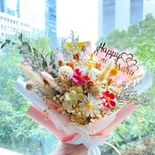3色小花花花束