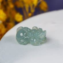 【招財神獸】冰種翡翠戰神貔貅 | 天然A貨翡翠 | 送禮