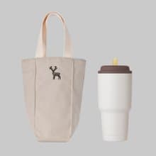 【組合優惠】YCCT速吸杯2代900ml + 飲料提袋高大款