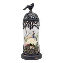 永生花燭臺擺設 - 復興時代 (雪白)(大)