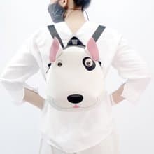 Bull terrier backpack,crossbody bag,hand painted bag,for animals lovers.