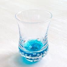 氣泡玻璃杯 南方海洋色系 家用 清爽藍