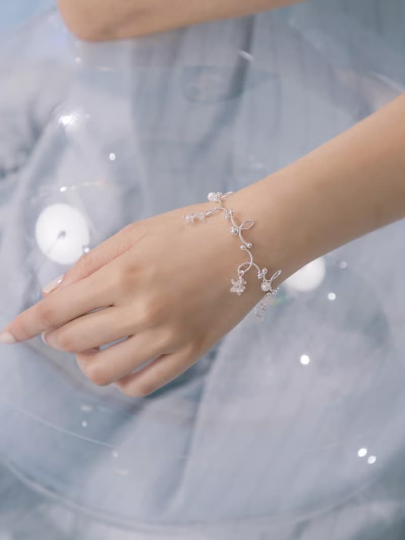 雲霧催眠師。MUCHAT手作波浪線條水晶手鍊