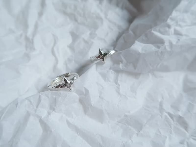 925純銀 光芒 星星 熔岩 易扣 耳環 耳夾 免費送禮包裝