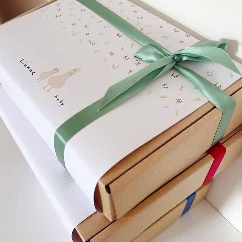 圍兜六層紗星兜三入組 口水巾 彌月禮盒 滿月禮