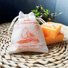 天然木瓜燕麥手工皂(女士身體美容專用)提亮膚色 提拉 潤膚防衰老