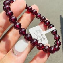 精品絕美晶體紫牙烏水晶7mm20.39g美容水晶氣血循環