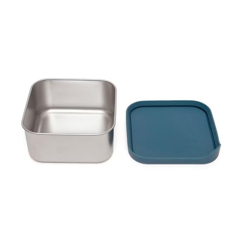 荷蘭Petit Monkey不鏽鋼零食盒-海軍藍