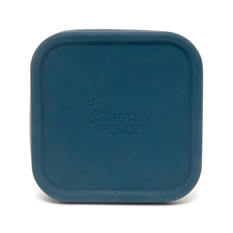 荷蘭Petit Monkey不鏽鋼零食盒-海軍藍