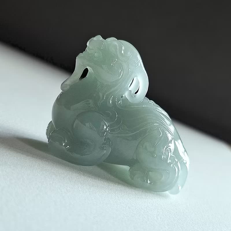 招財貔貅擺設 | 天然和田玉玉器