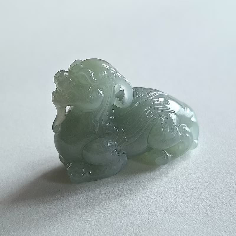 招財貔貅擺設 | 天然和田玉玉器
