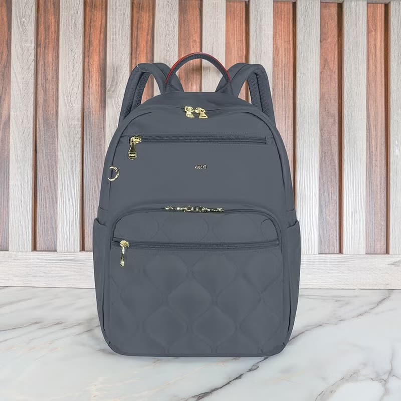 必BUY葫蘆紋旅行後背包(大款)23336莫蘭迪灰