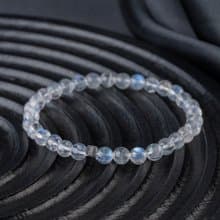 頂級強藍月光石 | 天然能量手串 | 5.5-6.0mm  D14301