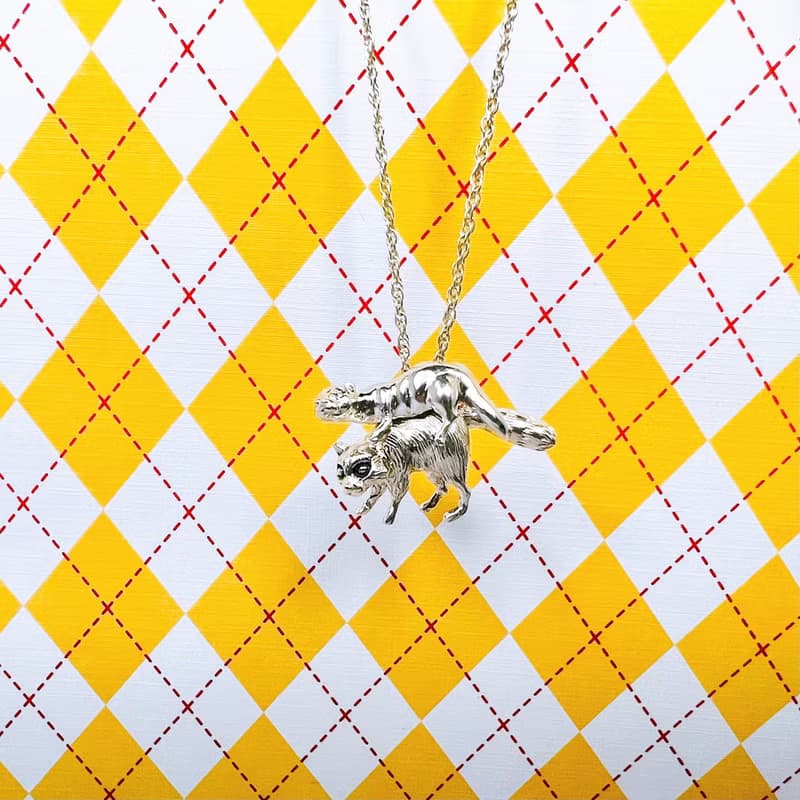 載我一程系列-浣熊&水獺-純銀動物項鍊 Animal sliver necklaces