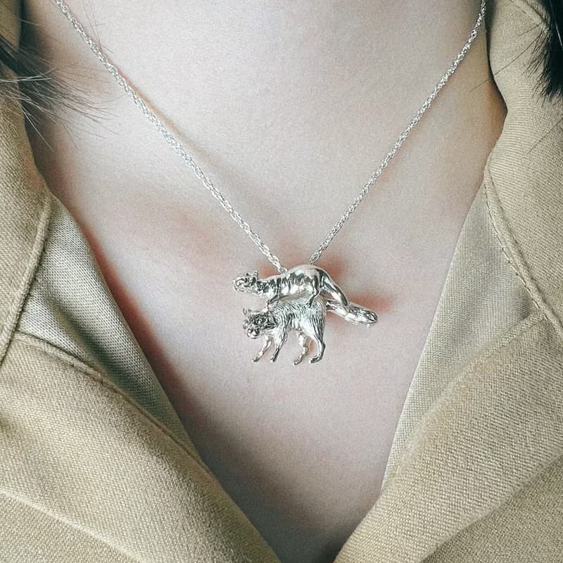 載我一程系列-浣熊&水獺-純銀動物項鍊 Animal sliver necklaces