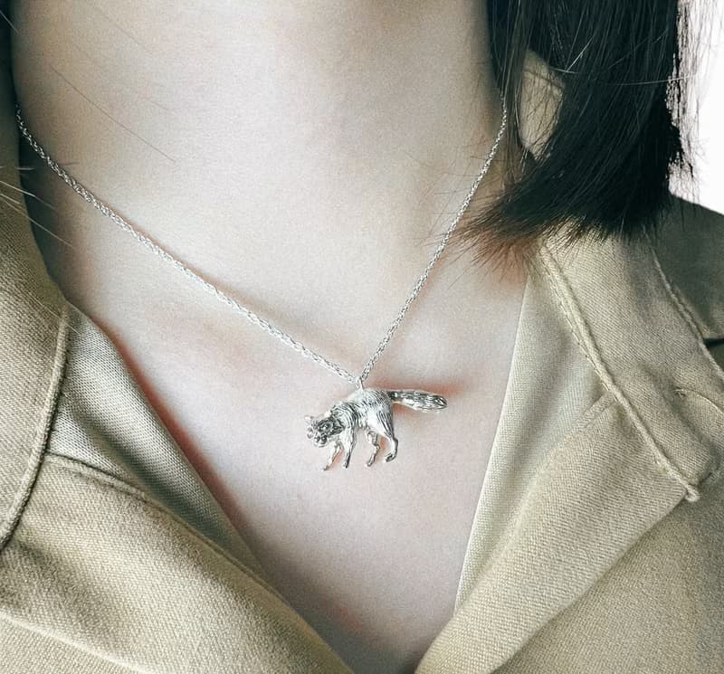 載我一程系列-浣熊&水獺-純銀動物項鍊 Animal sliver necklaces