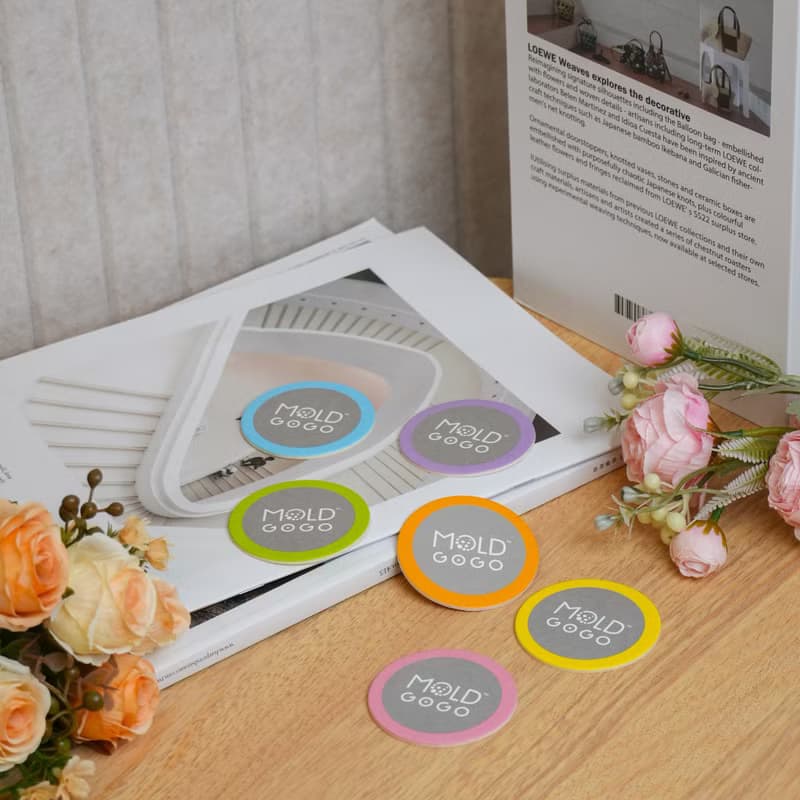 MoldGoGo 防霉大圓卡 | Pantone款_6片組 | MIT專利防霉技術