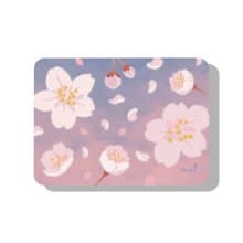【Humi 四季系列-落櫻繽紛 滑鼠墊_浪漫粉】櫻花桌墊/辦公桌墊