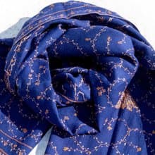 喀什米爾Cashmere 手織圍巾 編織圍巾 羊絨圍巾 純羊毛圍巾披巾 戒指絨披肩 保暖 暖暖 露營必備 登山-刺繡花朵