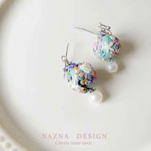 NaznaDesign-低溫陶瓷手工耳飾-ocean