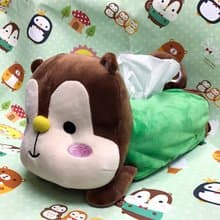 松鼠仔 Squly 毛公仔紙巾盒 (F001SQH)