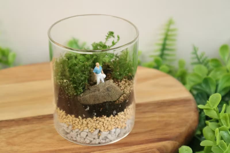 【微景觀】遠足 - 苔蘚組盆/冒險/交換禮物/生日禮物/畢業禮物