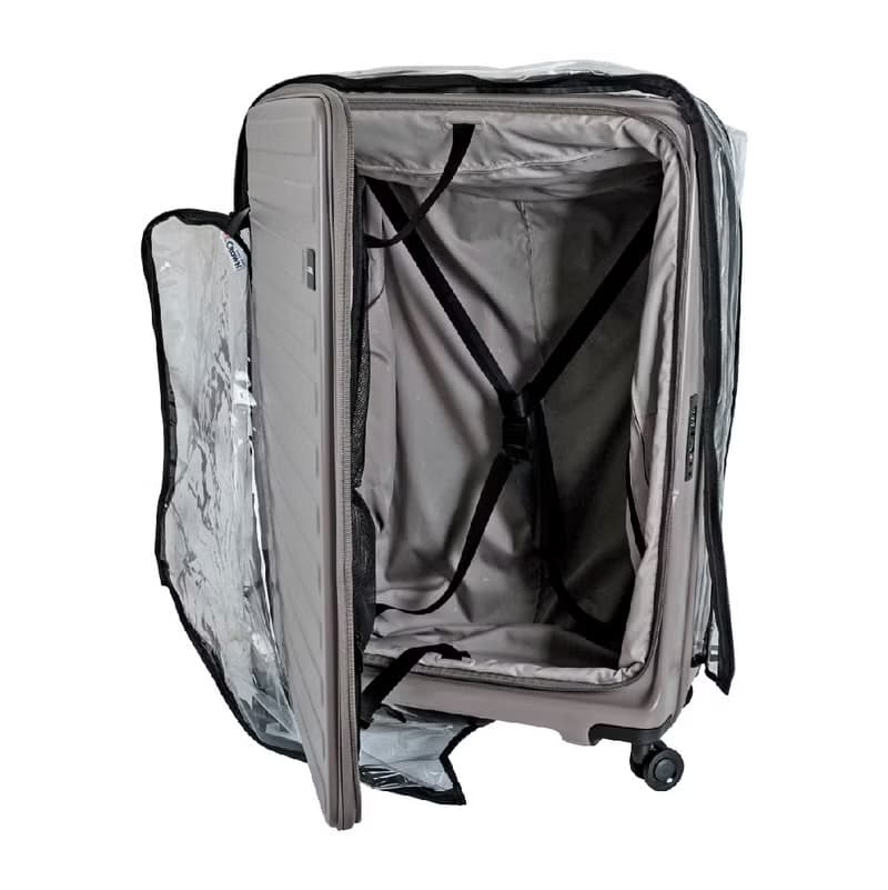 【CROWN】CUBO前開箱專用 透明雨衣保護套- 30吋