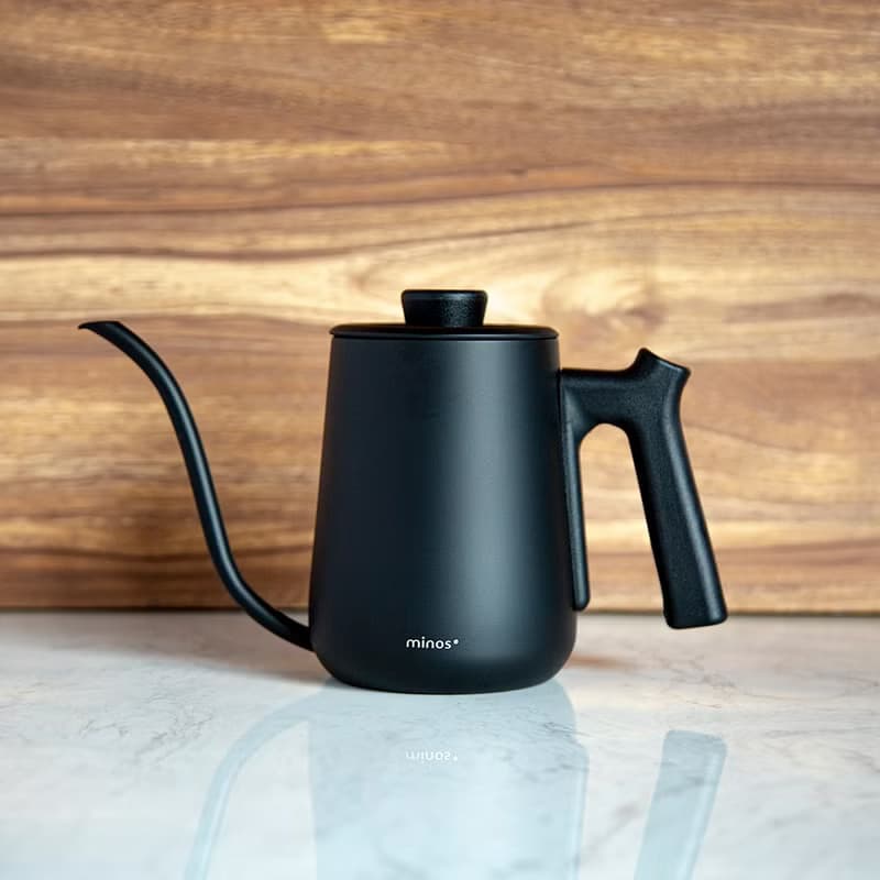 手沖壺/咖啡手沖壺/不鏽鋼/600ml/內刻度/附蓋/9款顏色/