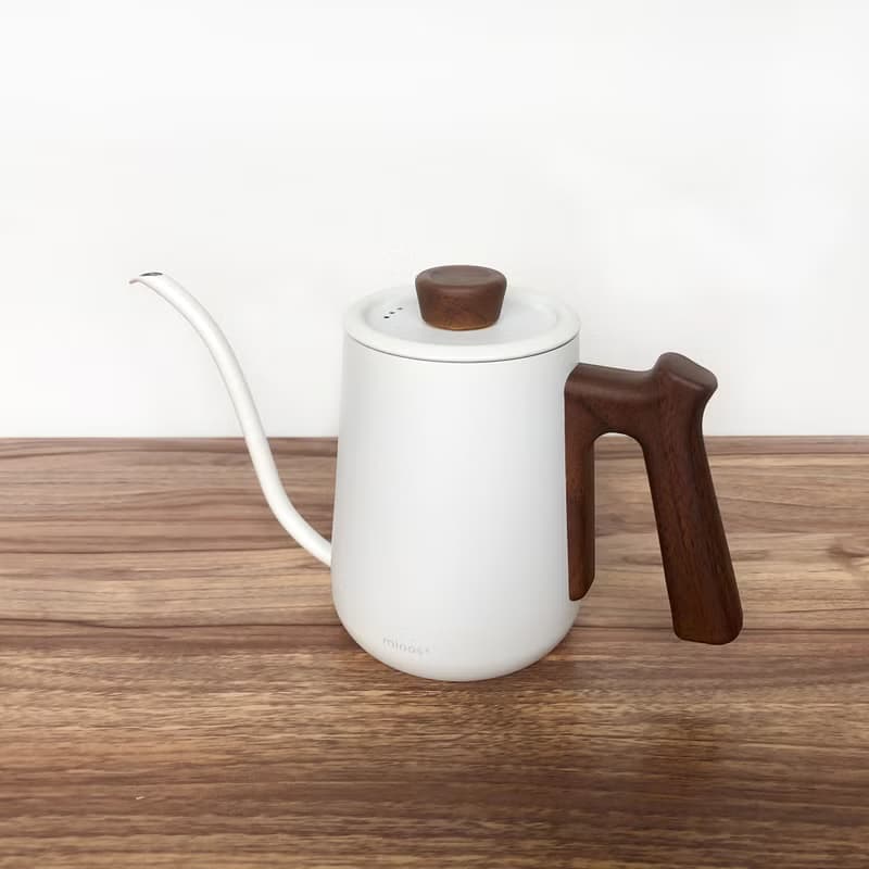手沖壺/咖啡手沖壺/不鏽鋼/600ml/內刻度/附蓋/9款顏色/