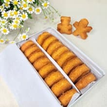 法國主廚手工製作-正統布列塔尼酥餅 鐵盒餅乾禮盒 16入/ 中秋