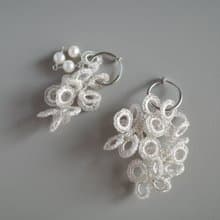 Full Bloom – 耳飾4件套組 銀色