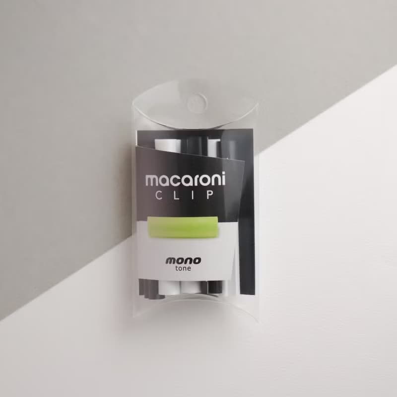 【macaroni】通心粉造型文件夾 / 黑白