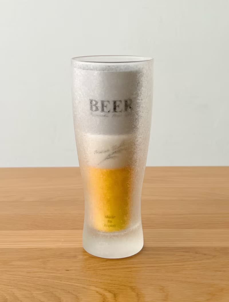 霧面結晶 玻璃啤酒杯