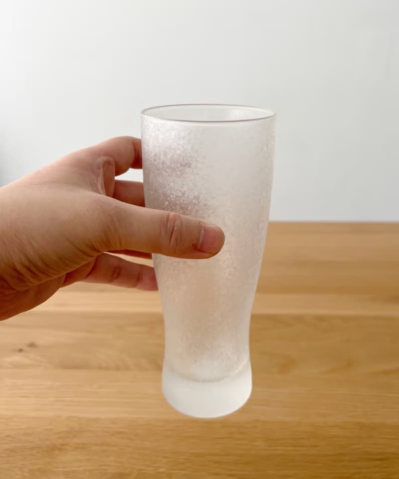 霧面結晶 玻璃啤酒杯