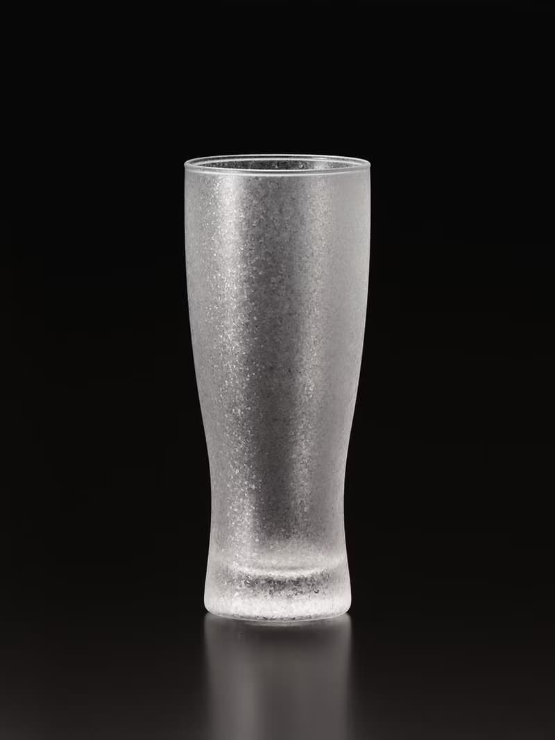 霧面結晶 玻璃啤酒杯