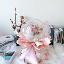 波波球永生花束