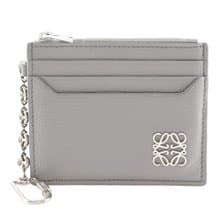 【日本直送】ロエベ LOEWE アナグラム カードケース スクエア カードホルダー コインケース  レディース【中古】